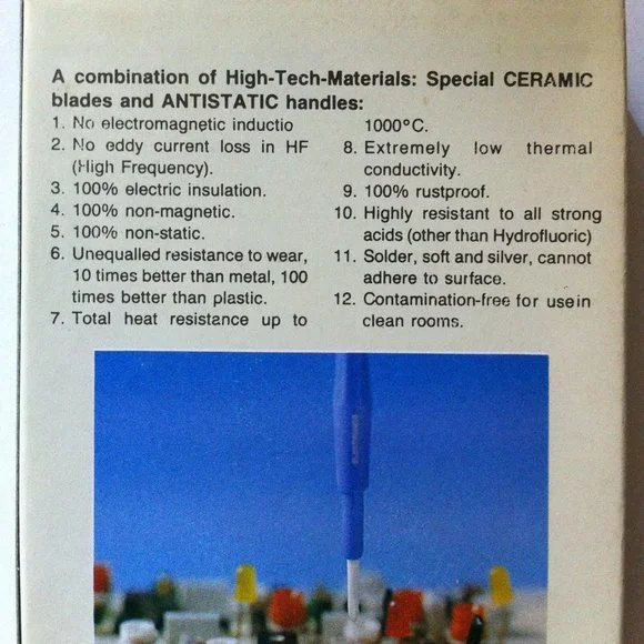 Armway ceramic adjuster alignment screwdriver 6 pc - Picture 6 of 16